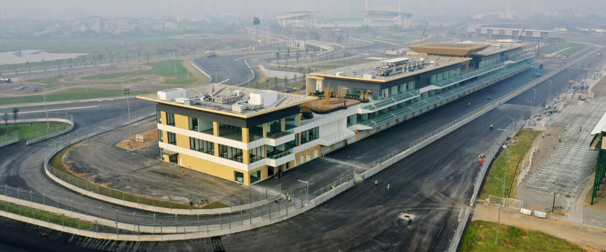 Tòa nhà điều hành PIT Building Đường đua F1